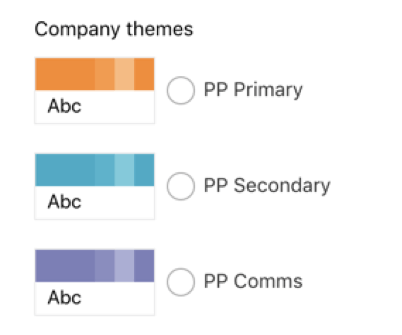 Select Themes for SharePoint Site