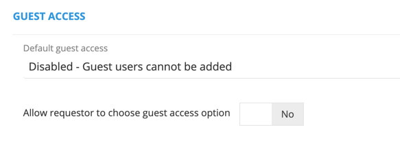 Set a default for Guest Access in Microsoft Team