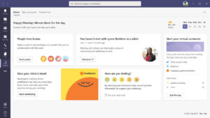Microsoft Teams Productivity and Wellbeing insights 