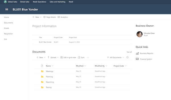 SharePoint Site SharePoint Site